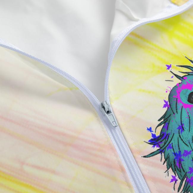 Preview: Leichte Regenjacke Tootsie - Popart Hundemotiv, 100 % Polyester, Unisex, Mischling, Mix, Windhund, Podenco